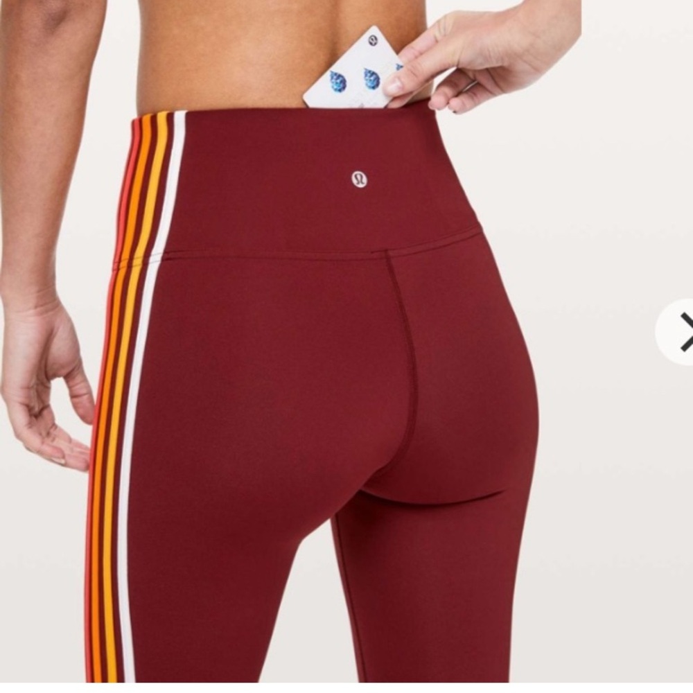 Lululemon Take A Hint 7/8 Tight *25"
Deep Rouge - Picture 3 of 3